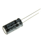 RS PRO 1000μF Aluminium Electrolytic Capacitor 25V dc, Radial, Through Hole