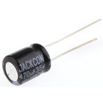 RS PRO 470μF Aluminium Electrolytic Capacitor 35V dc, Radial, Through Hole