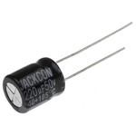 RS PRO 220μF Aluminium Electrolytic Capacitor 50V dc, Radial, Through Hole