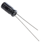 RS PRO 2.2μF Aluminium Electrolytic Capacitor 63V dc, Radial, Through Hole