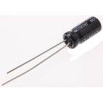 RS PRO 1μF Aluminium Electrolytic Capacitor 100V dc, Radial, Through Hole