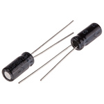 RS PRO 2.2μF Aluminium Electrolytic Capacitor 100V dc, Radial, Through Hole