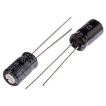 RS PRO 22μF Aluminium Electrolytic Capacitor 100V dc, Radial, Through Hole