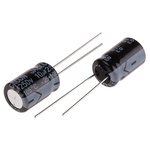 RS PRO 10μF Aluminium Electrolytic Capacitor 250V dc, Radial, Through Hole