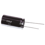 Panasonic 3300μF Aluminium Electrolytic Capacitor 50V dc, Radial, Through Hole - ECA1HHG332