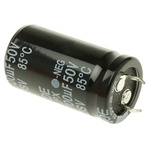 Cornell-Dubilier 4700μF Aluminium Electrolytic Capacitor 50V dc, Snap-In - SLPX472M050A7P3