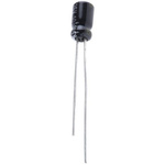 Panasonic 10μF Aluminium Electrolytic Capacitor 25V dc, Radial, Through Hole - EEAGA1E100