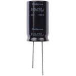 Rubycon 120μF Aluminium Electrolytic Capacitor 450V dc, Radial, Through Hole - 450CXW120MEFC18X31.5