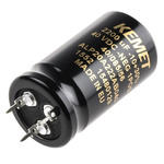 KEMET 2200μF Aluminium Electrolytic Capacitor 40V dc, PCB Mount - ALP20A222AB040