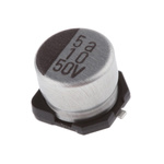 Vishay 10μF Aluminium Electrolytic Capacitor 50V dc, Surface Mount - MAL215371109E3
