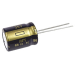 Panasonic 1000μF Aluminium Electrolytic Capacitor 35V dc, Radial, Through Hole - EEUFC1V102S