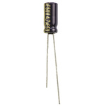 Panasonic 4.7μF Aluminium Electrolytic Capacitor 50V dc, Radial, Through Hole - EEUFC1H4R7