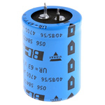 Vishay 4700μF Aluminium Electrolytic Capacitor 63V dc, Snap-In - MAL205658472E3