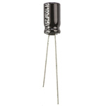 Panasonic 100μF Aluminium Electrolytic Capacitor 25V dc, Radial, Through Hole - ECA1EHG101