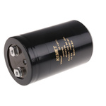 KEMET 2200μF Aluminium Electrolytic Capacitor 400V dc, Screw Terminal - ALS30A222MF400