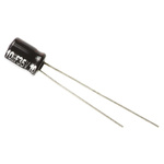 Panasonic 10μF Aluminium Electrolytic Capacitor 35V dc, Radial, Through Hole - EEAGA1V100