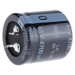 Yageo 4700μF Electrolytic Capacitor 63V dc, Snap-In - LH063M4700BPF-3030