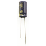 Panasonic 680μF Aluminium Electrolytic Capacitor 10V dc, Radial, Through Hole - EEUFC1A681L