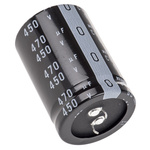 Nichicon 470μF Aluminium Electrolytic Capacitor 450V dc, Snap-In - LGU2W471MELC