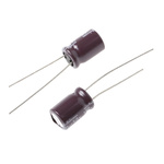 Nichicon 100μF Aluminium Electrolytic Capacitor 50V dc, Radial, Through Hole - UPS1H101MPD