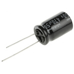 Nichicon 470μF Aluminium Electrolytic Capacitor 50V dc, Radial, Through Hole - UVR1H471MHD