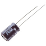 Nichicon 47μF Aluminium Electrolytic Capacitor 63V dc, Radial, Through Hole - UPM1J470MPD
