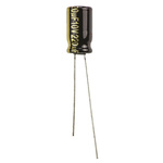 Panasonic 220μF Aluminium Electrolytic Capacitor 10V dc, Radial, Through Hole - EEUFM1A221