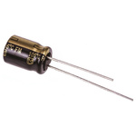 Panasonic 150μF Aluminium Electrolytic Capacitor 35V dc, Radial, Through Hole - EEUFM1V151