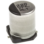 Panasonic 220μF Aluminium Electrolytic Capacitor 35V dc, Surface Mount - EEEFK1V221P