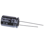 Rubycon 1000μF Aluminium Electrolytic Capacitor 35V dc, Radial, Through Hole - 35ZLH1000MEFC12.5X20