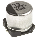 Panasonic 33μF Aluminium Electrolytic Capacitor 35V dc, Surface Mount - EEEFK1V330P