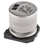 Panasonic 470μF Aluminium Electrolytic Capacitor 50V dc, Surface Mount - EEVFK1H471M