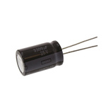 Panasonic 3300μF Aluminium Electrolytic Capacitor 25V dc, Radial, Through Hole - EEUFR1E332