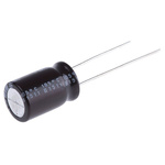 Nichicon 470μF Aluminium Electrolytic Capacitor 25V dc, Radial, Through Hole - UPW1E471MPD