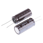 Nichicon 2200μF Aluminium Electrolytic Capacitor 63V dc, Radial, Through Hole - UPW1J222MHD