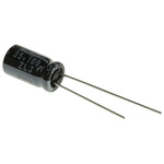 Rubycon 100μF Aluminium Electrolytic Capacitor 35V dc, Radial, Through Hole - 35ZLJ100M6.3X11