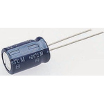 Panasonic 1000μF Aluminium Electrolytic Capacitor 10V dc, Radial, Through Hole - ECA1AM102