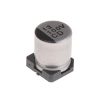 Nichicon 100μF Aluminium Electrolytic Capacitor 35V dc, Surface Mount - UCD1V101MCL6GS