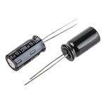 Nichicon 2200μF Aluminium Electrolytic Capacitor 16V dc, Radial, Through Hole - UVY1C222MPD