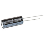 Panasonic 1800μF Aluminium Electrolytic Capacitor 16V dc, Radial, Through Hole - EEUFR1C182L