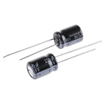 Panasonic 220μF Aluminium Electrolytic Capacitor 25V dc, Radial, Through Hole - EEUFR1E221