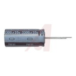 Nichicon 100μF Electrolytic Capacitor 50V dc, Through Hole - UPM1H101MPD6