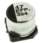 Panasonic 47μF Aluminium Electrolytic Capacitor 25V dc, Surface Mount - EEEFP1E470AP