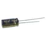 Panasonic 220μF Aluminium Electrolytic Capacitor 35V dc, Radial, Through Hole - EEUFC1V221L