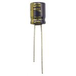 Panasonic 68μF Aluminium Electrolytic Capacitor 63V dc, Radial, Through Hole - EEUFC1J680