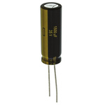 Panasonic 1500μF Aluminium Electrolytic Capacitor 35V dc, Radial, Through Hole - EEUFC1V152L