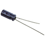 Panasonic 2.2μF Aluminium Electrolytic Capacitor 100V dc, Radial, Through Hole - ECA2AM2R2