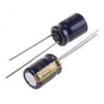 Panasonic 82μF Aluminium Electrolytic Capacitor 50V dc, Radial, Through Hole - EEUFC1H820