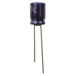 Panasonic 120μF Aluminium Electrolytic Capacitor 50V dc, Radial, Through Hole - EEUFC1H121