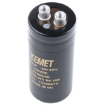 KEMET 470μF Aluminium Electrolytic Capacitor 350V dc, Screw Terminal - ALS30A471DE350